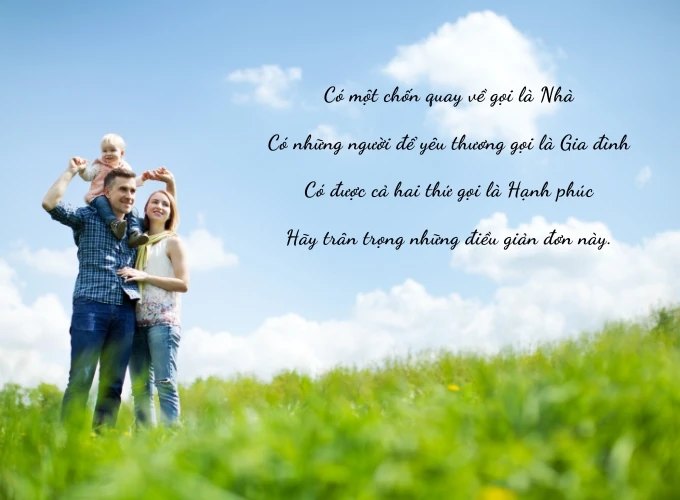 Những câu nói hay về gia đình