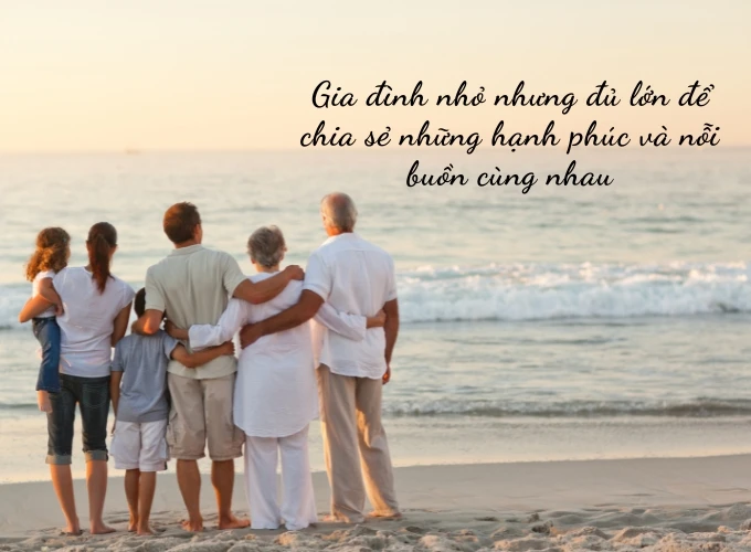 Gia đình nổi tiếng yêu thương