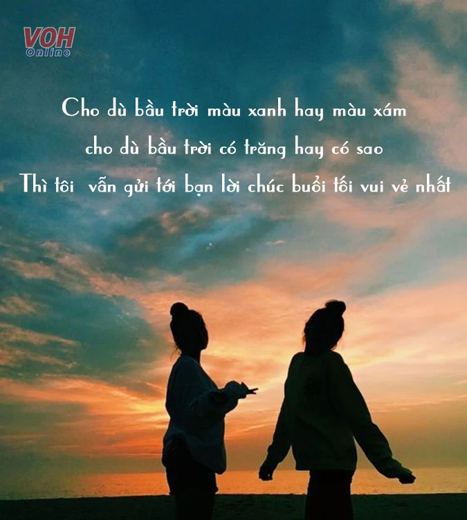 Lời chúc buổi tối tuyệt vời