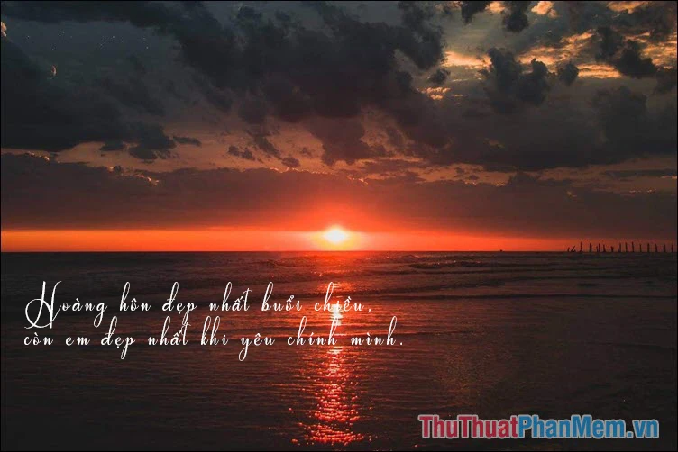 Hoàng hôn từ trên cao