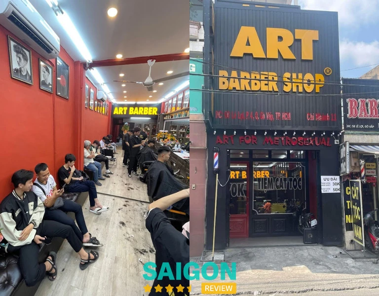 Salon cắt tóc đẹp Gò Vấp