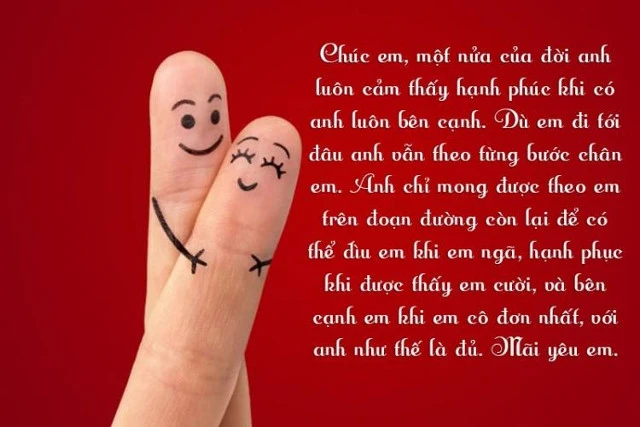 Lời chúc sinh nhật người yêu dễ thương