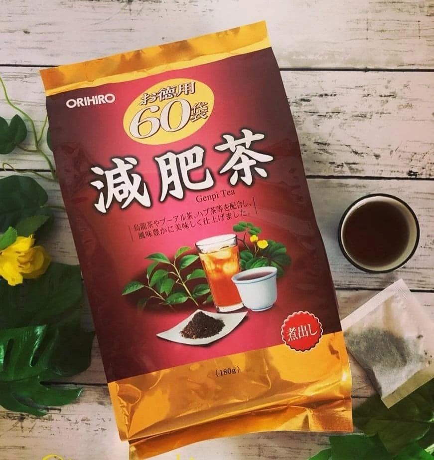 Trà giảm mỡ bụng Orihiro Genpi Tea có tốt không? Công dụng, cách sử dụng và lưu ý khi dùng