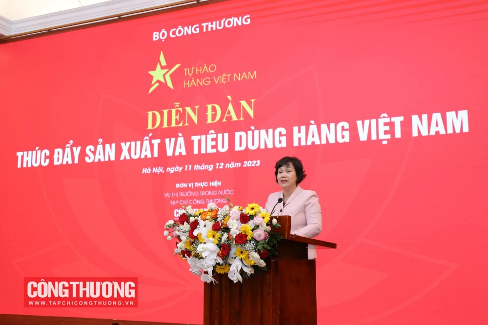 Thúc đẩy sản xuất và tiêu dùng hàng Việt Nam