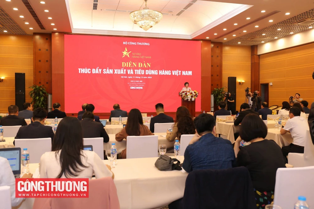 Thúc đẩy sản xuất và tiêu dùng hàng Việt Nam