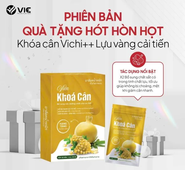 Viên Giảm Cân Vichi++ - Dành Cho Cơ Địa Lì