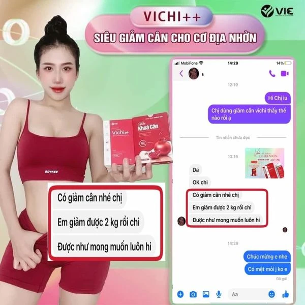 Viên Giảm Cân Vichi++ - Dành Cho Cơ Địa Lì