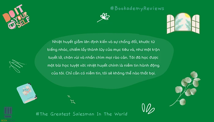 [Review Sách] “Người Bán Hàng Vĩ Đại Nhất Thế Giới”: Hãy Trở Thành Phiên Bản Tốt Nhất Của Chính Mình - YBOX