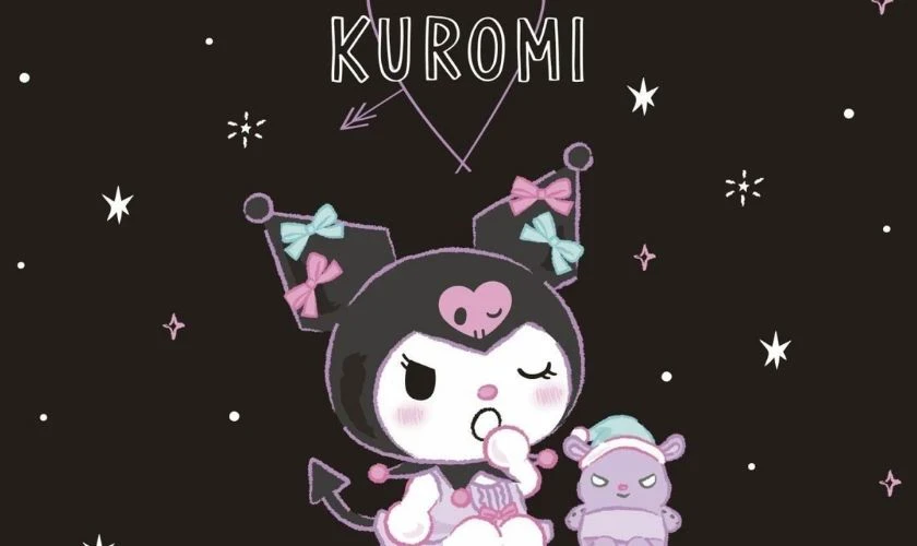 Tổng hợp bộ hình nền Kuromi cute, siêu dễ thương 2024