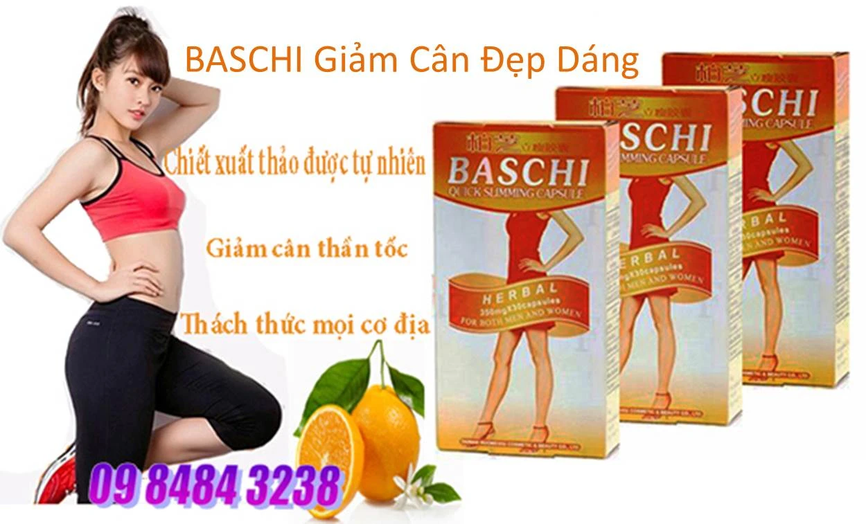 Baschi giảm cân hiệu quả từ Thái lan