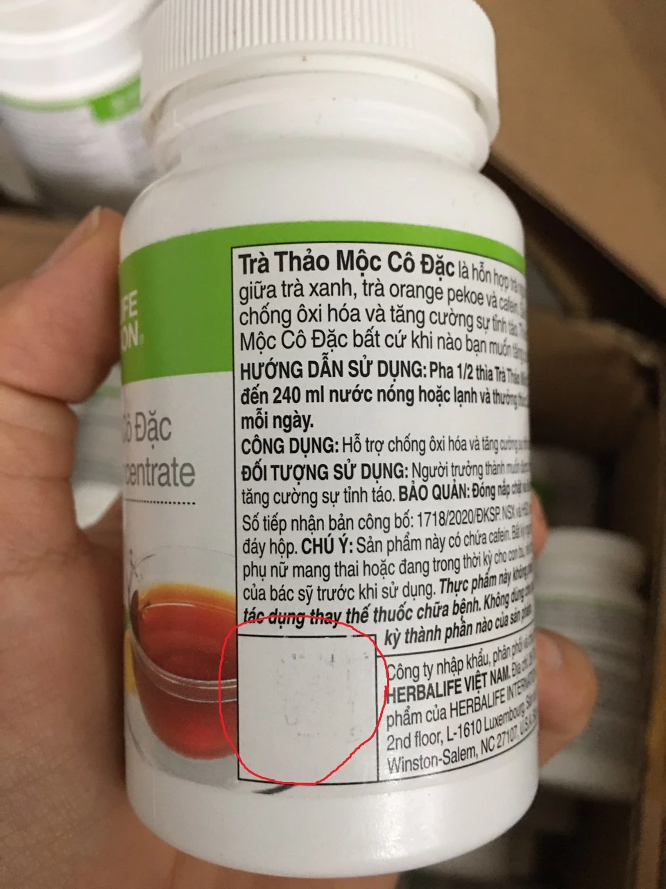 TRÀ THẢO MỘC CÔ ĐẶC HERBALIFE TEA CONCENTRATE HƯƠNG CHANH - HỖ TRỢ THANH LỌC CƠ THỂ, ĐÀO THẢI ĐỘC TỐ, ĐÀO THẢI MỠ, HỖ TRỢ GIẢM CÂN