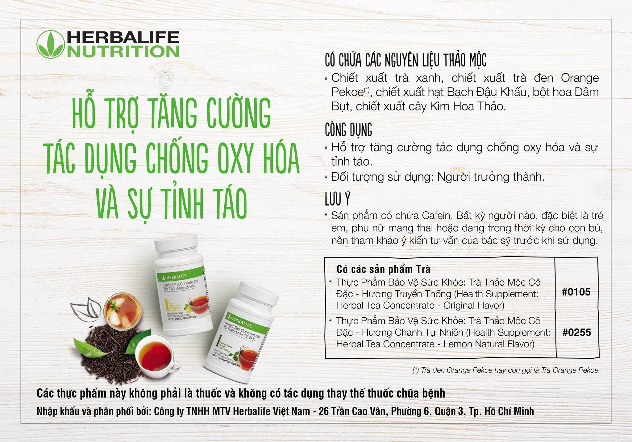 Trà giảm cân Herbalife giúp kiểm soát cân nặng hiệu quả