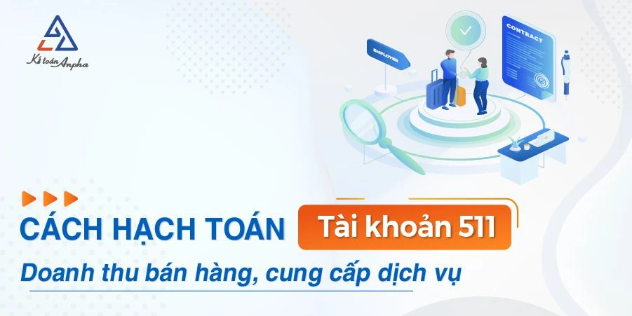 Hạch toán bán hàng và tài khoản doanh thu 511