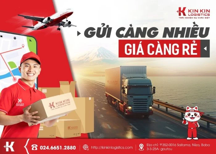 Bảng Giá Dịch Vụ Vận Chuyển Việt Nhật Giá Rẻ