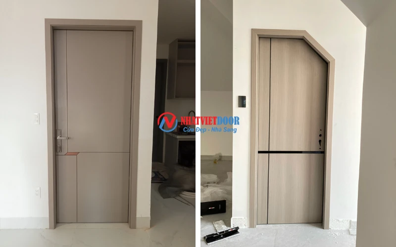 Báo giá các loại cửa gỗ công nghiệp: cửa gỗ Melamine, Laminate, Veneer