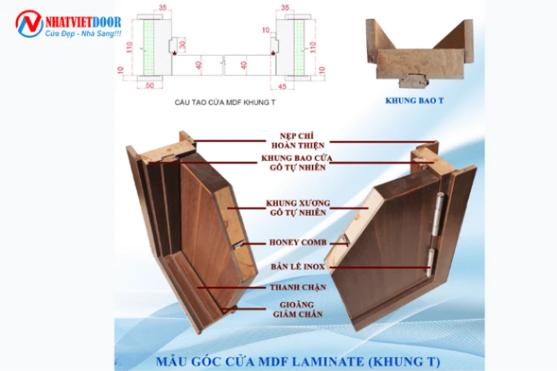 Cửa gỗ công nghiệp: Ưu điểm vượt trội so với gỗ tự nhiên