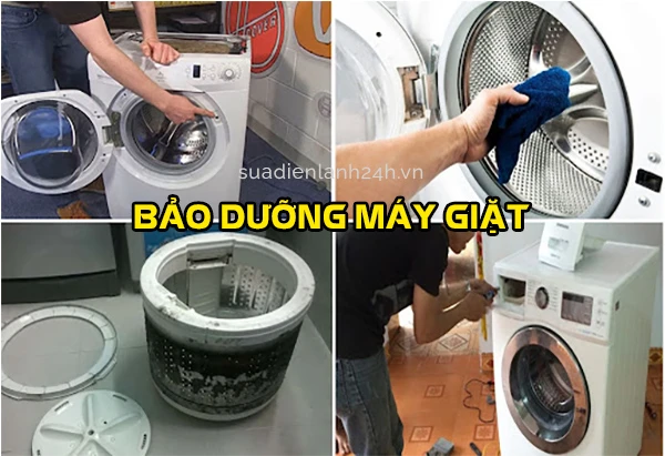 Dịch vụ bảo dưỡng máy giặt chất lượng tại nhà