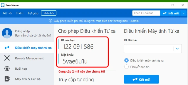 Dịch vụ kỹ thuật cài đặt phần mềm và Win online qua mạng