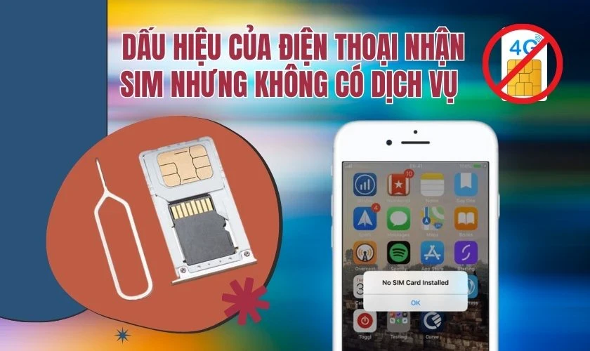 Nguyên nhân và cách giải quyết sim không có dịch vụ