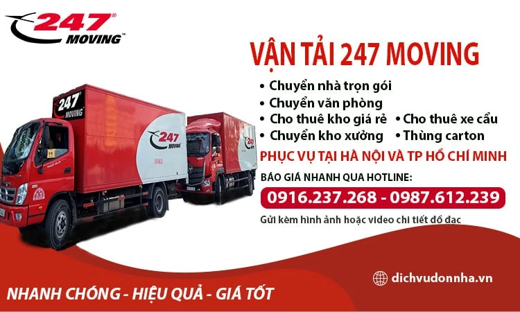 Top 10 dịch vụ chuyển nhà trọn gói ở Tphcm giá rẻ và tốt nhất