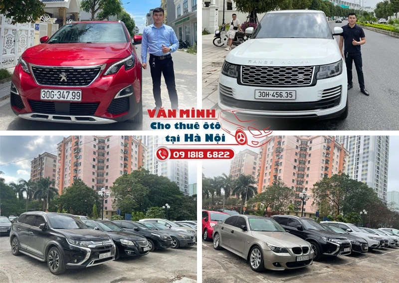 Bảng giá thuê xe ô tô tại Hà Nội - Van Minh Corporation